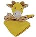 Eco Friendly Miyim Giraffe Organic Cotton Security Blankie 8" x 8"-Non Toxic