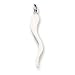 Italian Horn, Sterling Silver ,20" Stainless-steel Chains