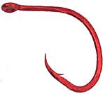 Daiichi Catch and Release Wacky Hook Size: 2/0