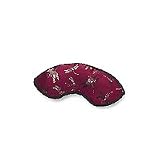 Dream Time - DTSMCRABRODRA - Eye Pillow Sleep Eye Mask - Cranberry Dragonfly Brocade - 9.25 in.