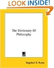 The Dictionary Of Philosophy
