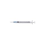 Tuberculin Syringe with PrecisionGlide Detachable Needle - 1mL, Sterile - Box of 100