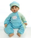 Middleton Doll Cuddle Baby Lil Peanut Boy - Brown/Brown