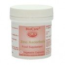 BioCare Zinc Ascorbate (15.5mg elemental zinc) - 60 Veg Capsules