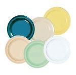 9 in Dinner Plate, Melamine, Hunter Green, Supermel