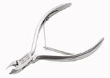 TWEEZERMAN Professional Cobalt Stainless Acrylic Nipper 1/2 Jaw (Model:3260-P)
