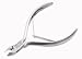 TWEEZERMAN Professional Cobalt Stainless Acrylic Nipper 1/2 Jaw (Model:3260-P)