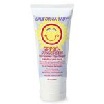 California Baby SPF30+ Sunscreen Lotion, Water Resistant and Hypo-Allergenic, 2.9-Ounce Tubes (Pack of 2)