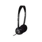 LABTEC LT440 ADJUSTABLE STEREO HEADSET 27MM MYLAR DRIVER W/VOLUME CONTROL (Retail)