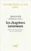 Books : Les Chapitres intérieurs