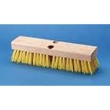 Cream Colored Polypropylene Deck Brush