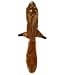 SQUIRREL - Mini Skinneeez Stuffingless Dog Toys