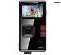Creative Vado HD mini camcorder (2nd Gen) - glossy black/bronze + Black Velvet USB in-car charger