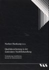 Produkt-Bild: Qualit&auml;tssicherung in der station&auml;ren Suchtberatung