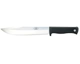 Fallkniven Knives A2 Wilderness Fixed Blade Knife with Black Leather Sheath