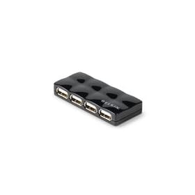 Belkin F5U701PukBLK USB 2.0 7 Port Mobile Hub - Black