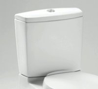 TOTO ST464M-01 Aquia III Tank with Dual Max Flushing System, Cotton White (Tank Only)