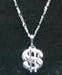 Hip Hop Dollar Sign Costume Necklace - Great Unisex Costume Accessory - Fun with Mac Daddy Pimp Cost