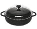 Küchenprofi Bauernpfanne 28cm sw mit Glasdeckel