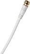 GE AV23213 50-Feet Low-Loss Coaxial Cable (White)