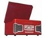 Teac SL-A100R '50s-Style Turntable Stereo with AM/FM Radio, Red