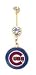 MLB Chicago Cubs officially licensed belly ring