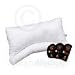 The CervAlign pillow is custom fit to you. Its unique design and custom fit provides proper cervical support when sleeping on your back or side. The unique curved design allows for shoulder comfort while properly supporting the neck. Antimicrobial fiber filling helps combat the growth of bacteria, mold and other micro-organisms to ensure freshness and long life. Care Instructions Soak in lukewarm water using a mild detergent (and bleach, if desired) Continue to press or flush water through until clean Rinse in clear water removing detergent and soil Press out excess water Machine dry at medium heat with three tennis balls or a soft pair of shoes to fluff