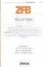 Produkt-Bild: Real Options (ZfB Special Issue)