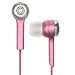 Coby CVE52PNK Jammerz Isolation Stereo Earphones (Pink)