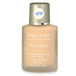 Neutrogena Visibly Even Natural-Look Makeup With SPF 20, Natural Buff 50, 0.9 Fl Oz (27 ml) (Pack of 2)