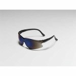 ALLSAFE SMC 14475 Safety Spectacles,Black,Smoke Lens