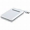 バッファロー USB2.0対応 耐衝撃ポータブルHDD TurboUSB機能搭載 320GB ホワイト HD-PS320U2-WH