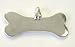 Silver Bones Sterling Silver Horizontal Bone Dog ID Tag ... Large