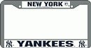 New York Yankees Chrome License Plate Holder