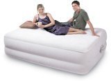 Intex Foam Top Rising Comfort Queen Airbed with Built in pump and Wireless Remote Control