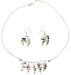 Fashion Jewellery - Earring and Necklace Sets Sterling Silver (snklcs109)