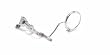 GROBET MAGNIFIER SINGLE LENS SPECTACLE LOUPE 5" WORKING DISTANCE 2X