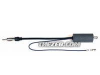 Antenna Adapter Connect the factory antenna cable in your vehicle to any aftermarket stereo Works with a variety of 1994 up European and American vehicles