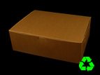 12 x 9 x 4 Chocolate 6 Counts Jumbo Size Cupcake Box