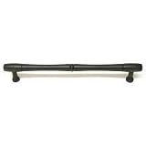 Top Knobs Back-to-Back Door Pull - Patine Black - M795/M795