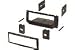 Electronics : Chrysler/dodge Radio Install Kit