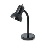 LLR49511 - Gooseneck Desk Lamp, Uses 60 Watt Bulb, 18 High, Black