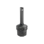 Black Outdoor Ashtray - 6 Gallon