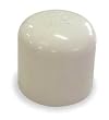 Industrial Grade 2GKF4 Cap, 1 In, Slip Connection, CPVC