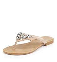 Jewel Toe Sandals