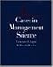 Book Cases in Management Science (Business Statistics)