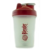 Blender Bottle by Sundesa, Hand Blender, Sports Bottle, Red, 20 oz.