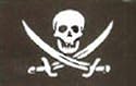 Pirate Nylon Flag 3' x 5'