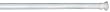 WENKO 19209100 Teleskop-Duschstange - Aluminium, � 2 cm, 110-185 cm, wei�