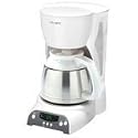Mr. Coffee DRTX84 8-Cup Thermal Coffee Maker, White